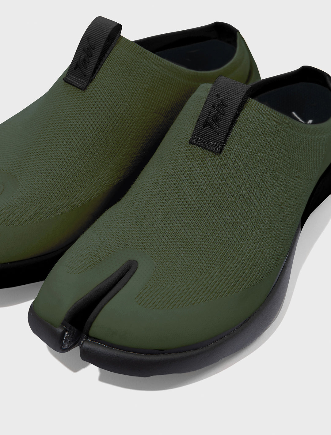 Tabi Mules Men - Forest Green