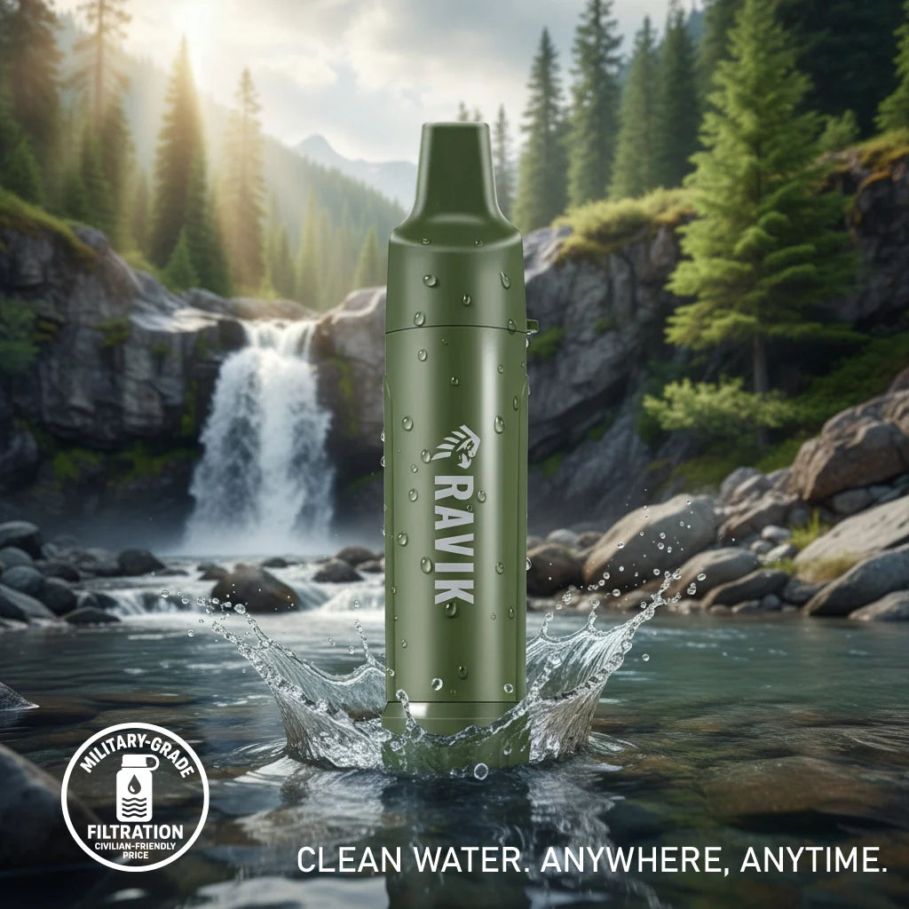 SURVIVOR STRAW™ Elite Water Filter Straw