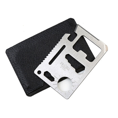 EdgeGear - 11-in-1 Stainless Steel Pocket Survival Tool