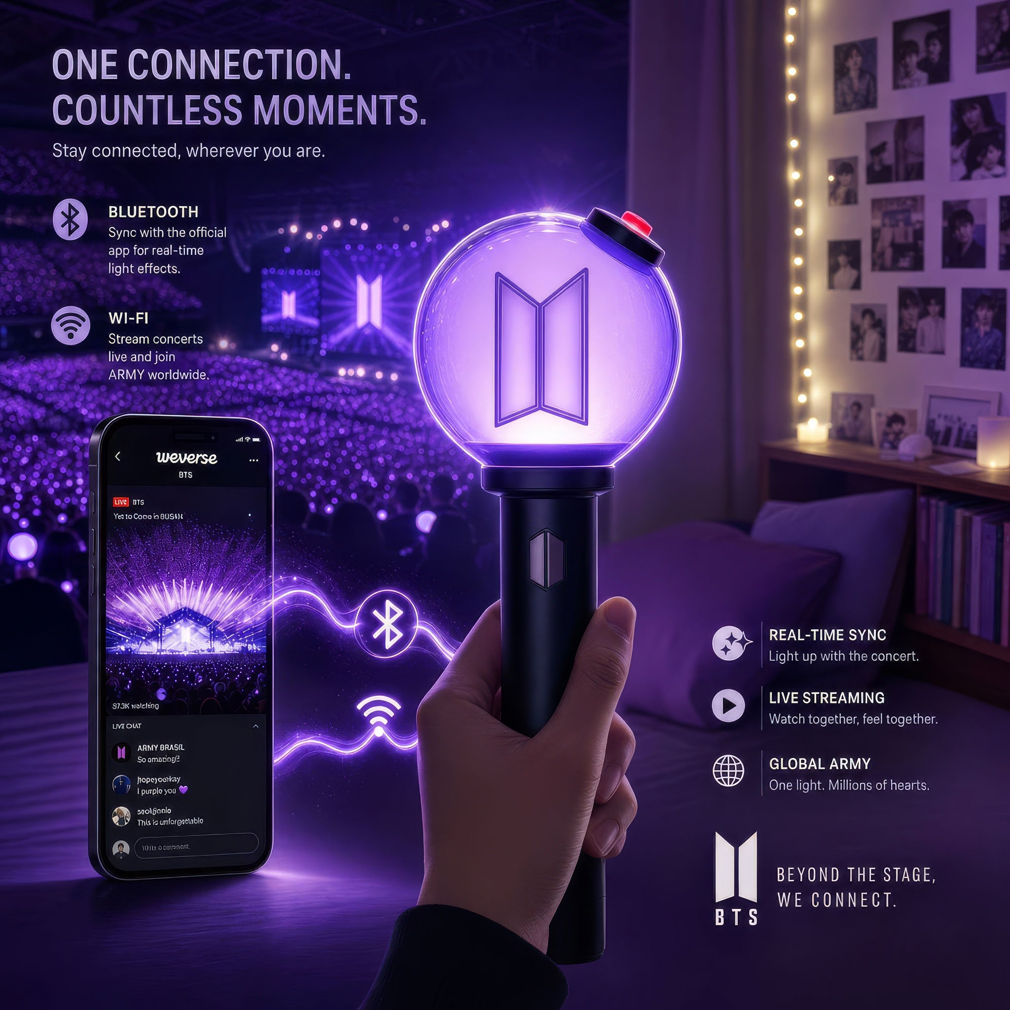 BTS OFFICIAL LIGHT STICK VER.4 – Tabi Tokyo