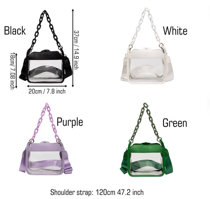 BTS ARIRANG World Tour Clear Crossbody Bag, Kpop Transparent Concert Bag, Stadium Approved Clear Purse,K-Pop Concert Gifts